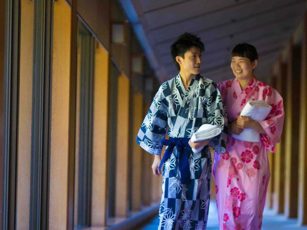 Hotel Ookawaso Aizuwakamacu Exteriér fotografie