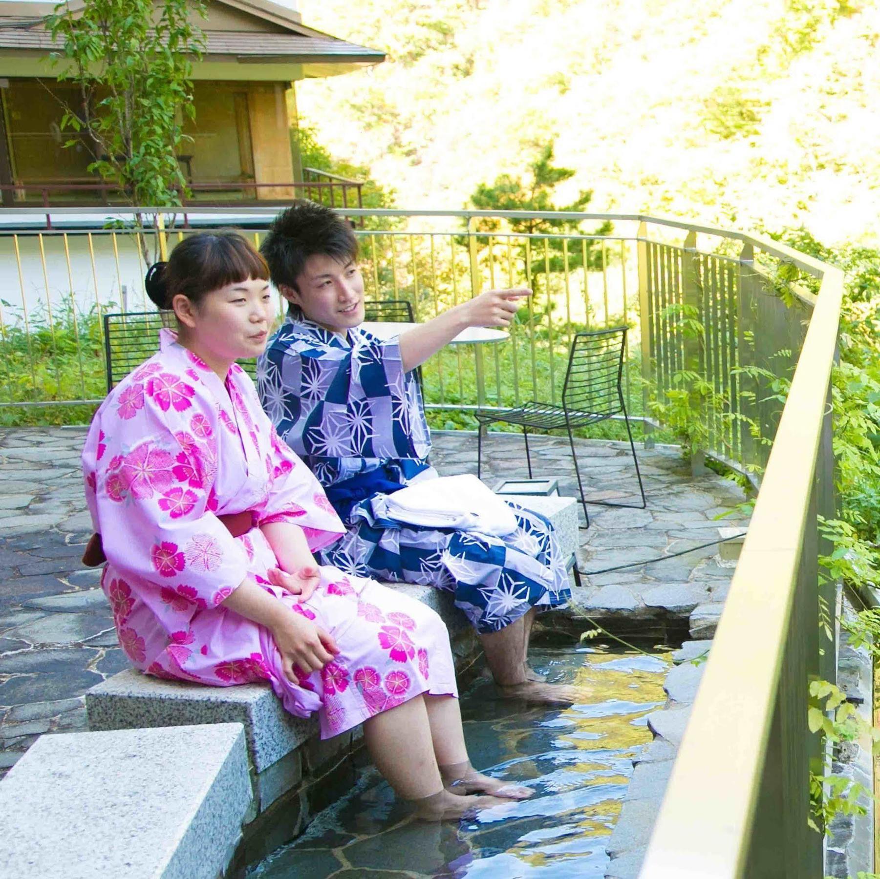 Hotel Ookawaso Aizuwakamacu Exteriér fotografie